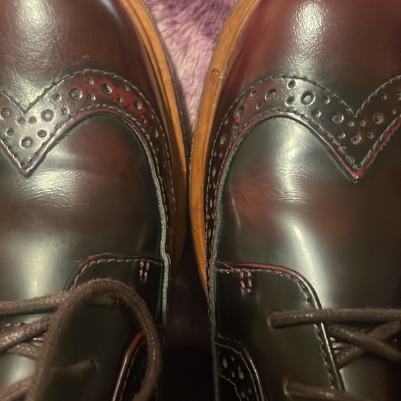 **SOLD**Clark’s Teadale Maira Aubergine Oxford sz 7 - Picture 8 of 11